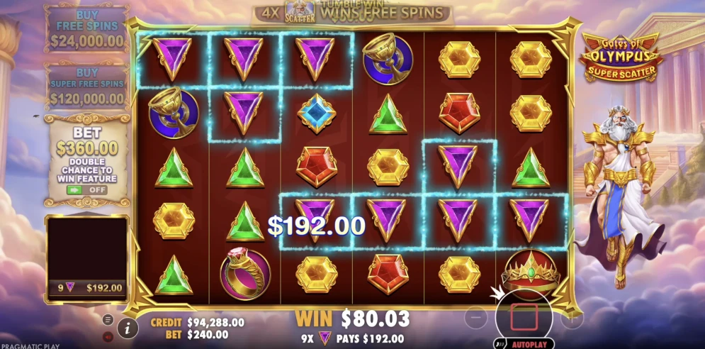 Gates of Olympus Super Scatter Slot